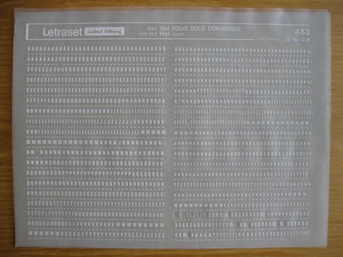 Sheet x letraset - sheet,