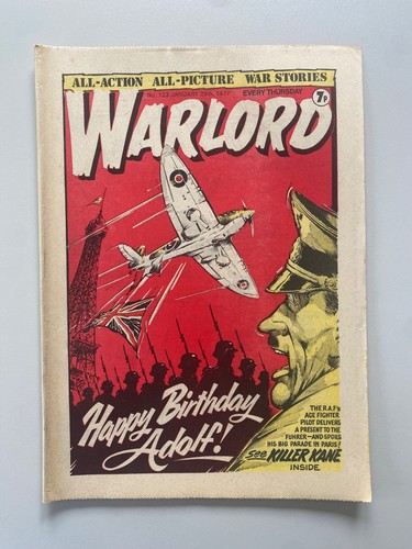 Warlord comic 123 - warlord, january