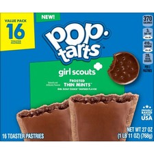 Pop Tarts Frosted Girl Scouts