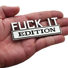 FUCK-IT EDITION Logo Emblem