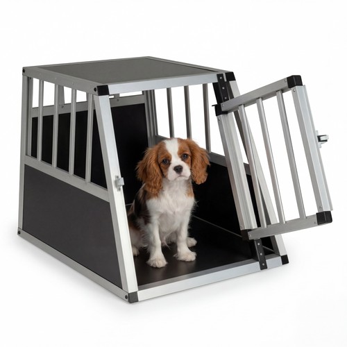 Travel dog crate aluminum - dog,