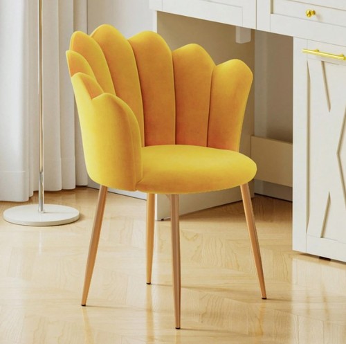 Velvet accent chair vanity - velvet, chair,