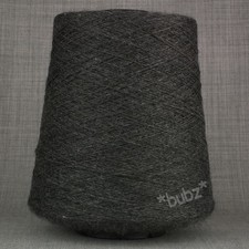SUPER SOFT MERINO WOOL YARN CHARCOAL GREY 400g CONE 2 3 PLY HAND MACHINE KNIT