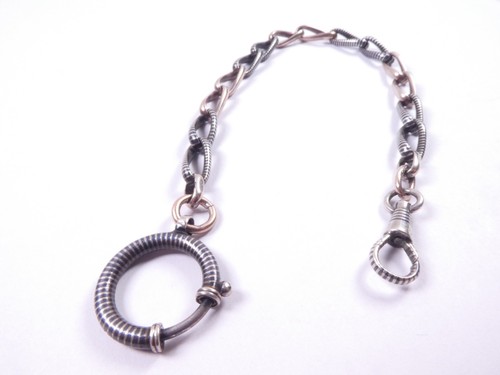Antique albert chain silver - antique,