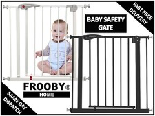 Baby Safety Gate Home Pet Dog Barrier Stair Safe Secure Doorway Guard 75 to 85cm
