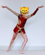 Rhythmic gymnastics leotard