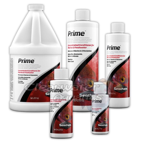 Seachem prime aquarium water - seachem,