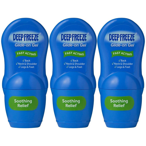 Deep freeze muscle message - freeze,