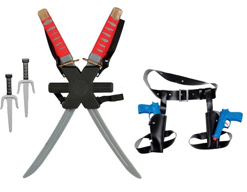 Deadpool set thigh - set, holster