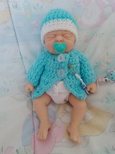 Full Bodied Solid Silicone Reborn Doll. 7 Inch With COA.
