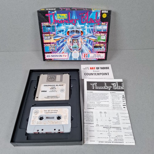 Thunder blade commodore - blade, amiga