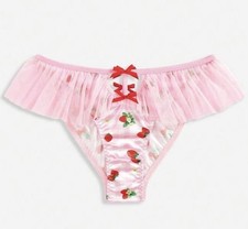 Woman’s Sexy pink Silky Feel