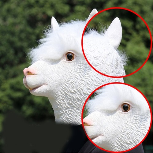 Sheep full head mask - full,