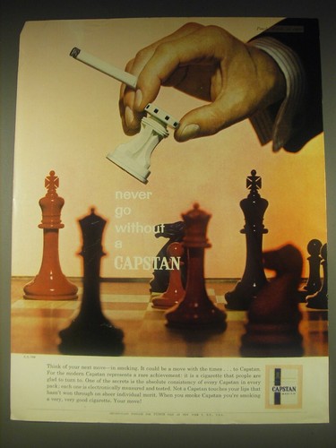 1962 capstan cigarettes - 1962,