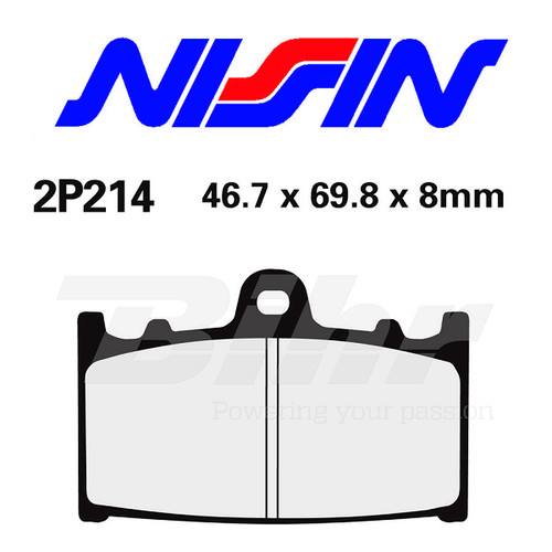 Nissin front brake - nissin, pads