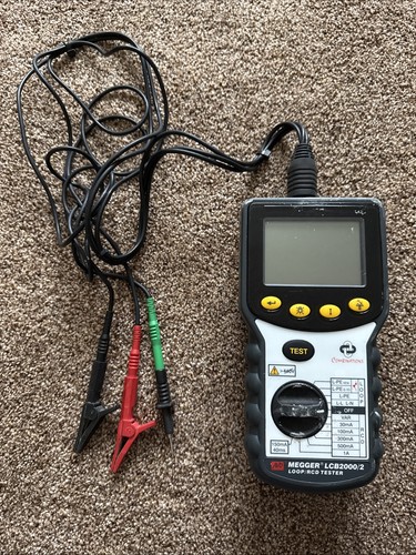 Megger lcb2000 loop rcd - megger,