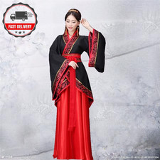 Chinese Ancient Clothes Hanfu Cosplay Outfit for Men and Women Adults Halloween
