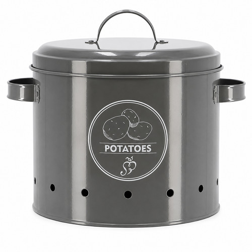 Potato storage container with - potato,