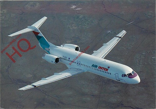 Picture postcard air inter - picture,