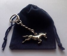 Horse Silver Pewter Keyring In