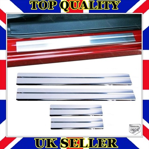Chrome door sill protector - chrome,
