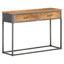Solid Acacia Wood Console