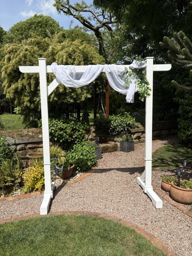 Wedding arch solid - arch, wood