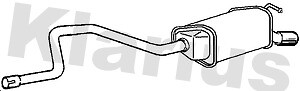 Klarius box with - , tail