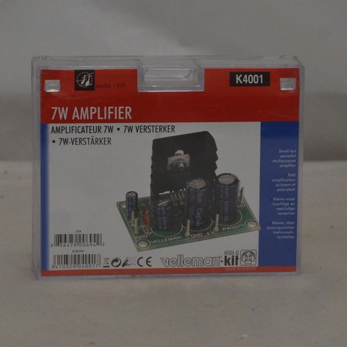 Velleman k4001 mono - k4001, audio
