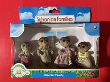 Sylvanian families  meerkat family brand new & boxed never opened 