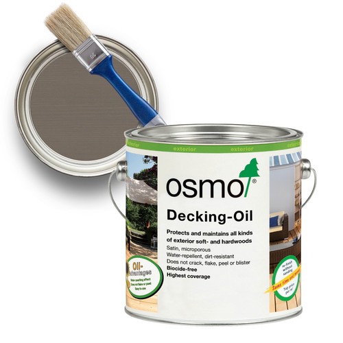 Osmo decking oil - osmo, grey
