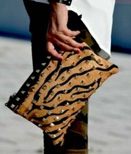 ZARA ANIMAL PRINT LEATHER BAG