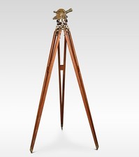 🛠 Negretti & Zambra Victorian Theodolite | Brass & Gunmetal Steel on Tripod