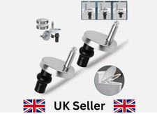2X Toilet Seat Fixings Quick