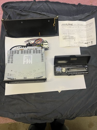 Alpine radio and player - and,