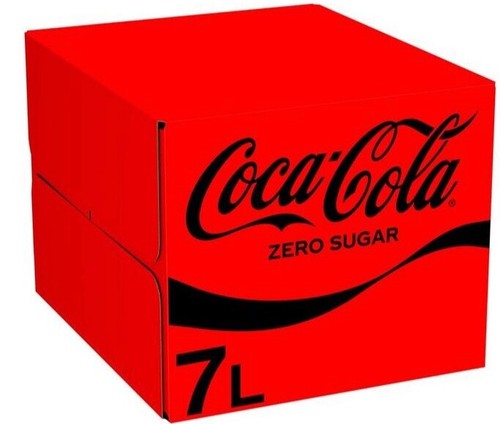 7ltr coke zero - coke, box
