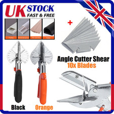 Angle Cutter Mitre Shears Gasket Window Cutter Trim Bead Snips Steel Blade Tool~