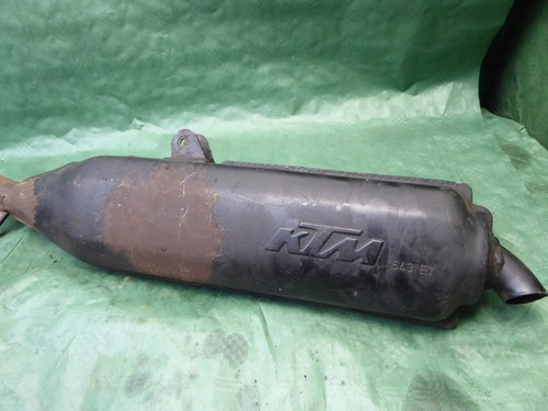 Exhaust silencer ktm 250 - 250, gs