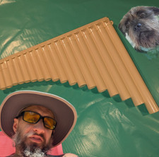 18 Pan Flute Panpipes C  Pan Pipes with Mouthpiece for Beginners or Boomers WIN!