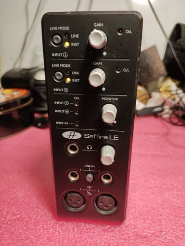 Focusrite saffire audio - saffire, le