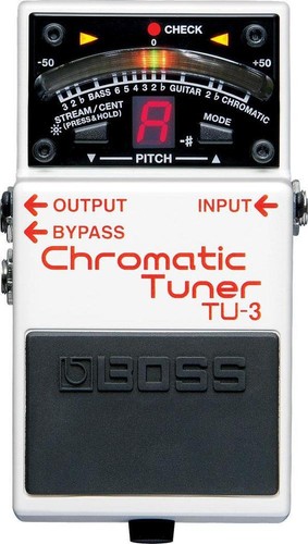 Boss chromatic tuner - tu-3,