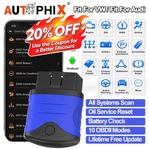 Autophix obd2 code reader car - code,