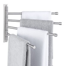 Bathroom Swivel Towel Rack