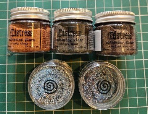 Tim holtz distress glaze - glaze, and