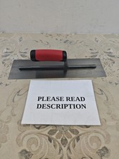 MARSHALLTOWN Finishing Trowels, DuraSoft Handle Material, 102mm Width 406 (READ)