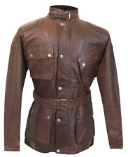 Dark Vintage Brown Lambskin