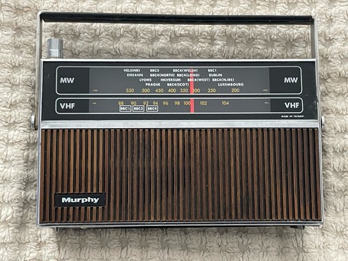 Vintage murphy portable radio - portable,