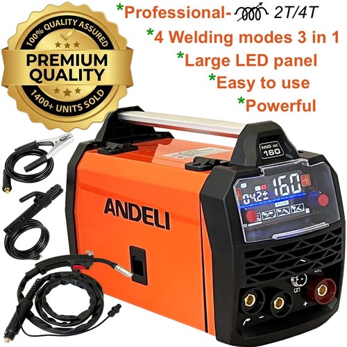Andeli mig welder 160a flux - andeli,