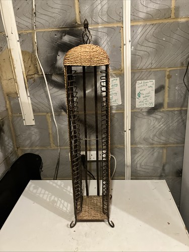 Vintage storage tower - cd, rack