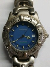 Mens Krug-Baumen Ocean Master Divers Style Watch Used